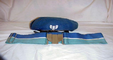 Beret and belt of Rhodesian Psychological Operations Unit