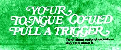 Propaganda gummed labels