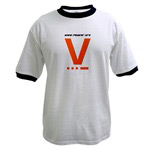 'V' for Victory T-shirt