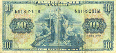 The Genuine West German 10 Mark Note�