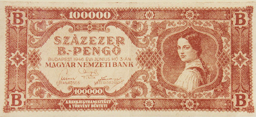 The Communist Parody of the Hungarian Banknote