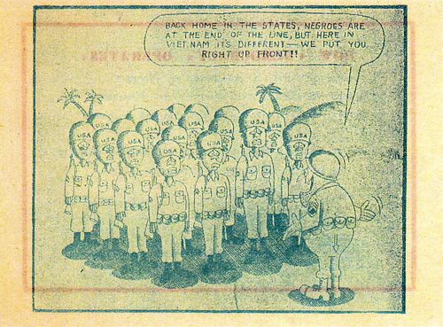 How Democracy Operates Vietnam propaganda leaflet