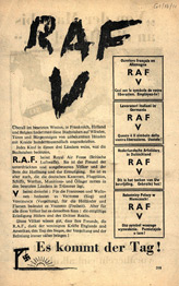 Random PSYOP leaflet - R A F  V