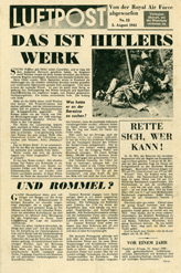 Random PSYOP leaflet - Luftpost, No. 12, 5 August 1941