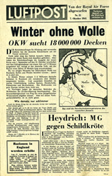Random PSYOP leaflet - Luftpost, No. 21, 7 October 1941