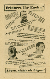 Random PSYOP leaflet - America Will Come Too Late!