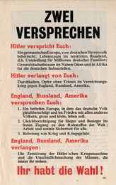 Random PSYOP leaflet - Two Promises