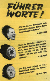 Random PSYOP leaflet - Sayings of the leader