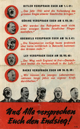 Random PSYOP leaflet - Hitler Spoke to You