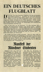 Random PSYOP leaflet - A German Leaflet