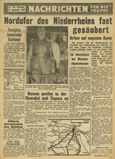 Random PSYOP leaflet - News for the Troops, No. 164, 27 September 1944