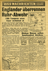 Random PSYOP leaflet - News for the Troops, No. 343, 25 March 1945