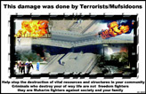 Random PSYOP leaflet - Help stop the destruction of vital resources and structures in your community
