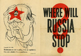 Random PSYOP leaflet - WHERE WILL RUSSIA STOP?