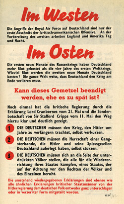 G.29, NACH HITLERS STURZ