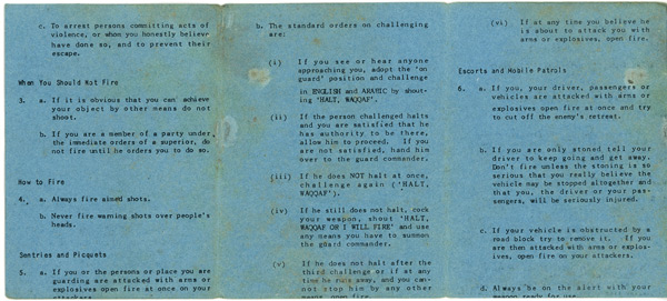 Aden Emergency Rules of Engagement