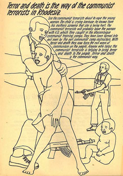 Rhodesian Operation Split-shot propaganda leaflet