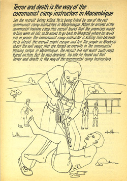 Rhodesian Operation Split-shot propaganda leaflet