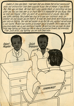 Rhodesian Anti-Mugabe Election Leaflet